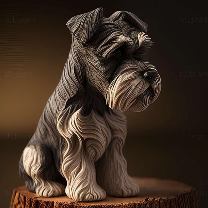 Zwergschnauzer dog